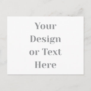 Customizable Your Design or Text Here Personalized Holiday Postcard
