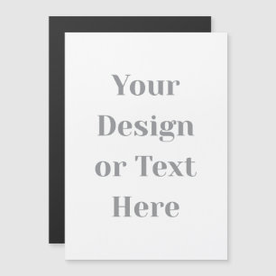 Customizable Your Design or Text Here Personalized Magnetic Invitation