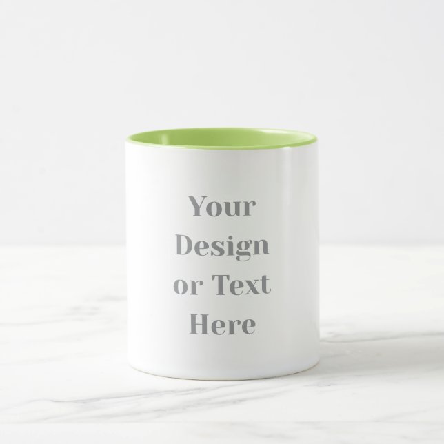 Customizable Your Design or Text Here Personalized Mug (Center)