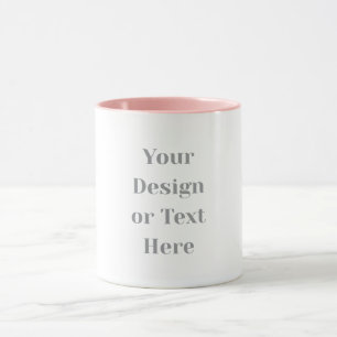 Customizable Your Design or Text Here Personalized Mug