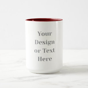 Customizable Your Design or Text Here Personalized Mug