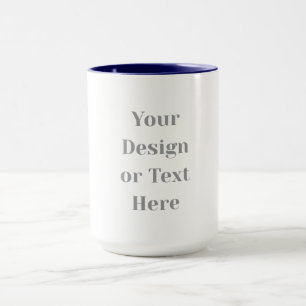 Customizable Your Design or Text Here Personalized Mug
