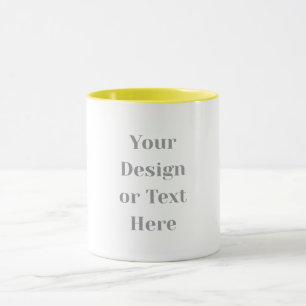 Customizable Your Design or Text Here Personalized Mug