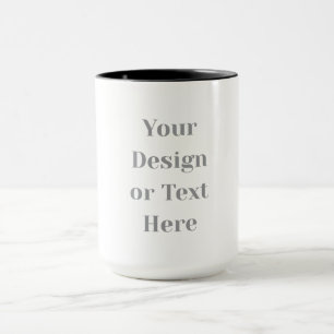 Customizable Your Design or Text Here Personalized Mug