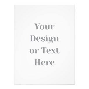 Customizable Your Design or Text Here Personalized Photo Print