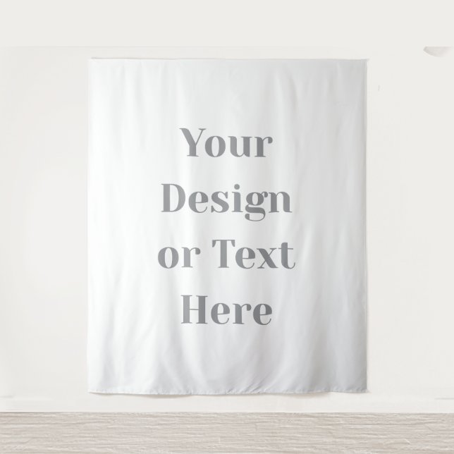 Customizable Your Design or Text Here Personalized Tapestry (Front)