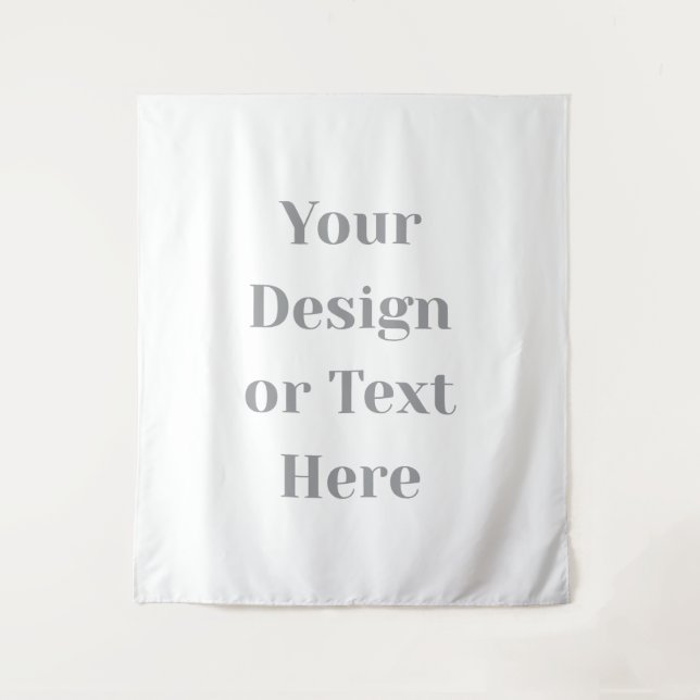 Customizable Your Design or Text Here Personalized Tapestry (Front)