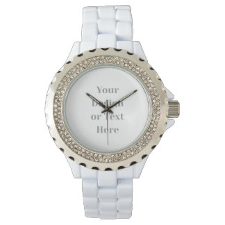 Customizable Your Design or Text Here Personalized Watch