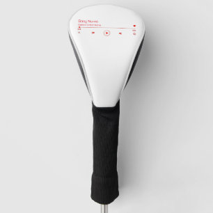 Customizable Your Favorite Music Golf Head Cover