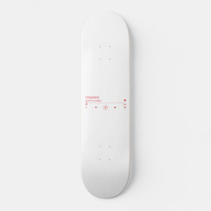 Customizable Your Favorite Music Skateboard