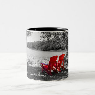 Customizable (your name's here) Time Out Chairs... Two-Tone Coffee Mug