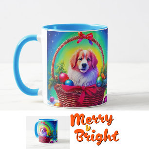 Customize 2026 Cutest Loyal Christmas Dog Mug