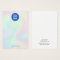 Customize Add Logo Holographic Abstract Earring 