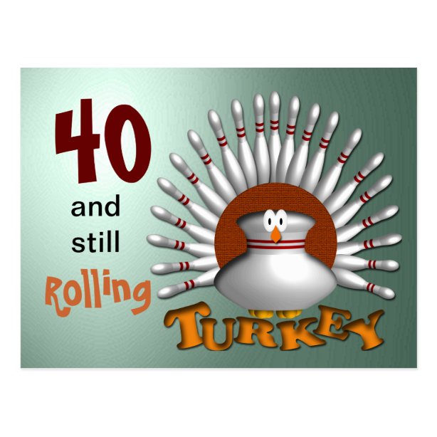 Funny Bowling Birthday Cards | Zazzle UK