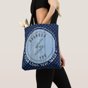 Customize Background & Image   Medium  Tote Bag