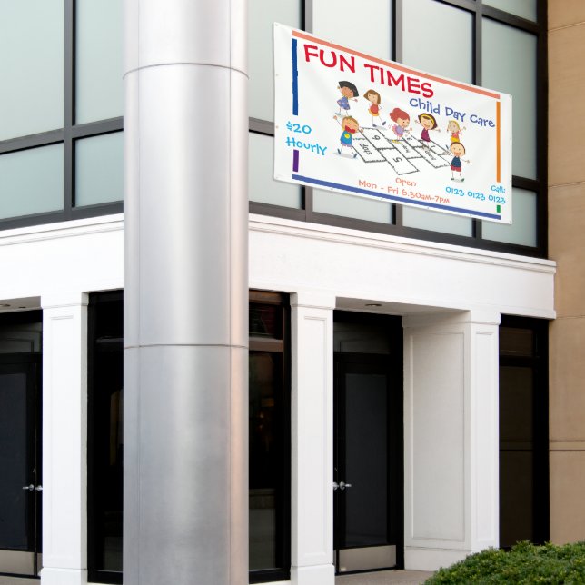 Customize Banner - Child Day Care  (Outside Building)