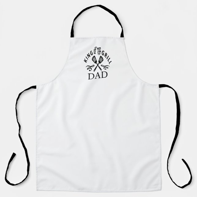 Customize BBQ Apron - King Of The Grill (Front)