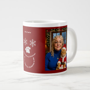 Customize ,Christmas Cat Owner Photo Specialty Mug