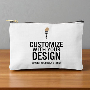 Customize Company Branded Custom Personalized  Accessory Pouch