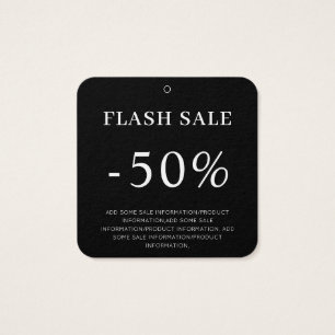Customize Discount Sale Clothing Hang Tag