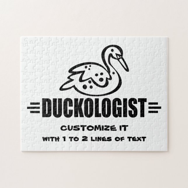 Customize Duck Jigsaw Puzzle (Horizontal)