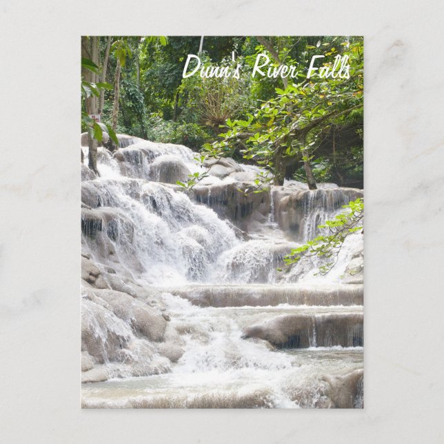Customize Dunn’s River Falls photo Postcard (Front)