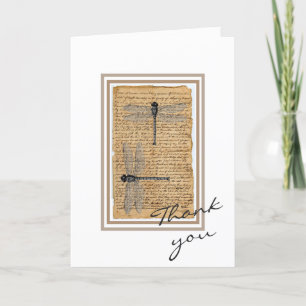 Customize Greeting Card - Dragonflies