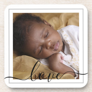 Customize Hard Plastic Coaster-Love Your Own Image Coaster
