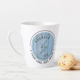 Customize Image & Background | Small Latte Mug