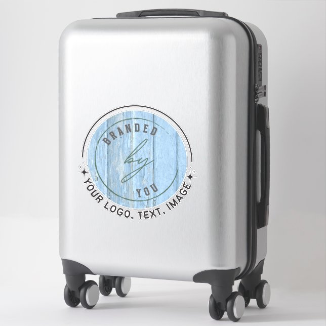 Customize Image | Extra-Large Vinyl Stickers (Suitcase)