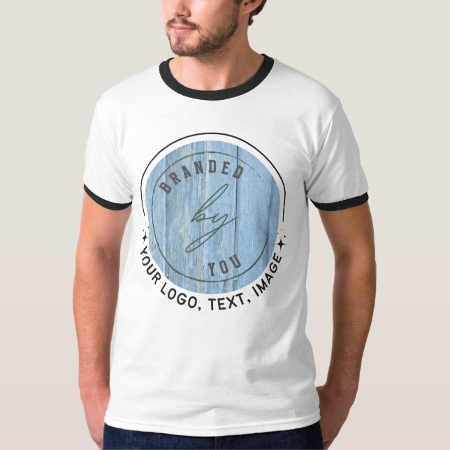 Customize Image | Men's Basic Ringer  T-Shirt (Front)