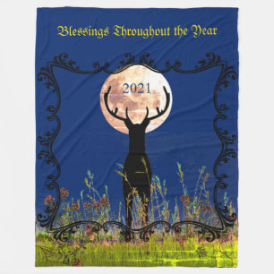 Customize it-- New Years Gift 2022 Fleece Blanket