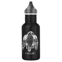 CUSTOMIZE IT Peregrine Falcon line drawing WHITE