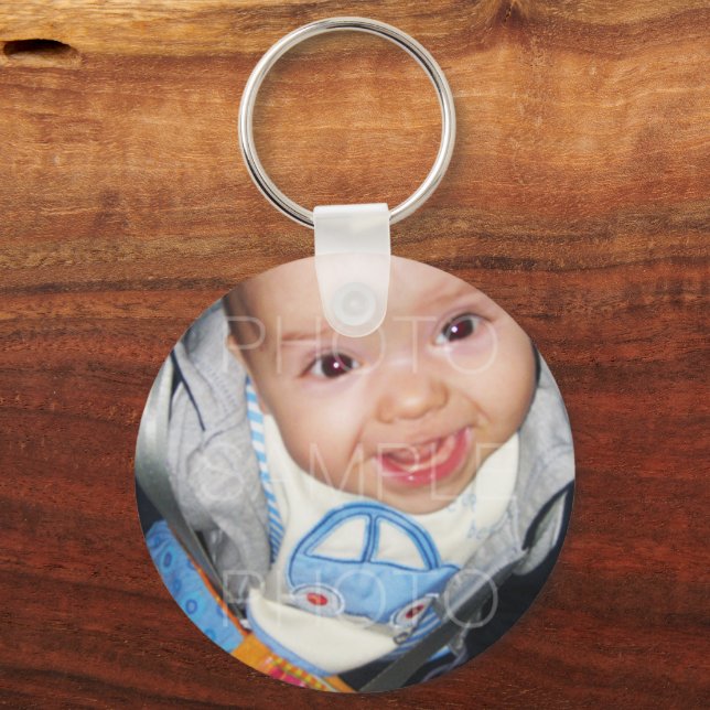 Customize it with Your photo Key Ring (Front)