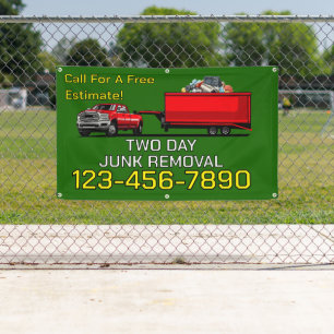 Customize Junk Removal Business Promotional Banner
