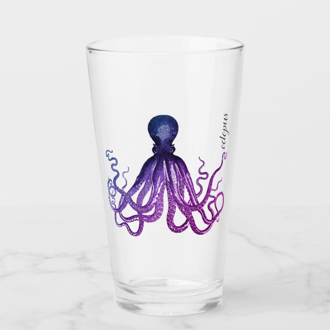 Customize Large Tumbler - Octopus Miami (Front)