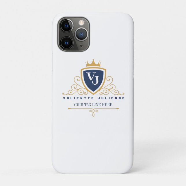 Customize Luxury hotel business company restaurant Case-Mate iPhone Case (Back)