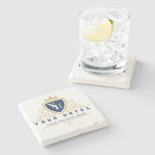 Customize Luxury hotel business company restaurant Stone Coaster