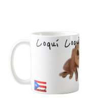 Customize Name Coqui Puerto Rico Flag