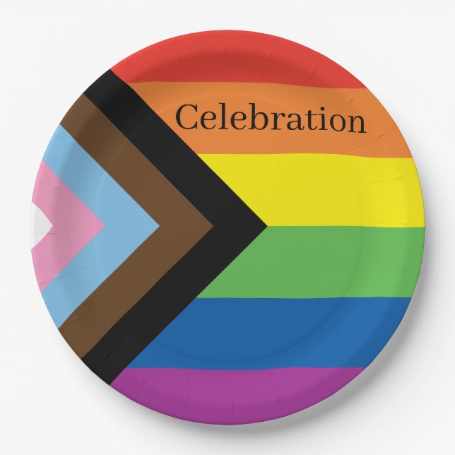 Customize Paper Plates - Celebration (Front)