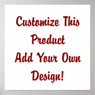 Customize - Poster