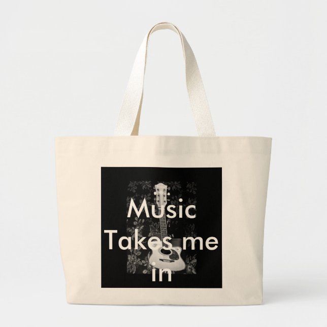 Customize Product Large Tote Bag (Front)