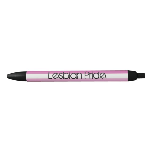 Customize Rainbow Pen - Lesbian Pride (Front)