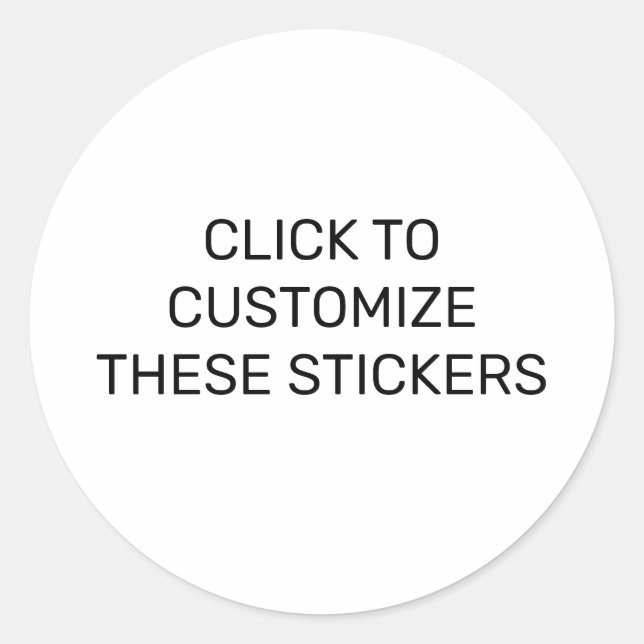 CUSTOMIZE THESE STICKERS (Front)