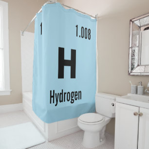 Customize this Chemistry Element Shower Curtain
