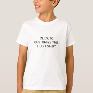 CUSTOMIZE THIS KIDS T SHIRT