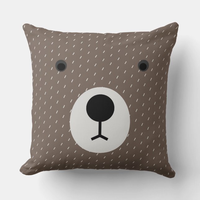 Customize Throw Cushion - Baby Bear (Front)