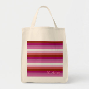 Customize Tote Bags - Lesbian Pride Flag Colours