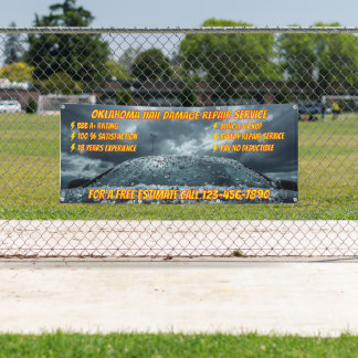 Customize Vehicle Hail Damage Repair Business Banner