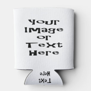 Customize with personalized pictures and text can cooler